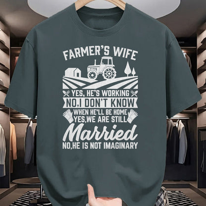 Best Farmer Life Shirt, Funny Farmer UnisexT-Shirt/Hoodie/Sweatshirt HLT00 - Farmers Wife Farming Women Farmer Tractor Married T-Shirt