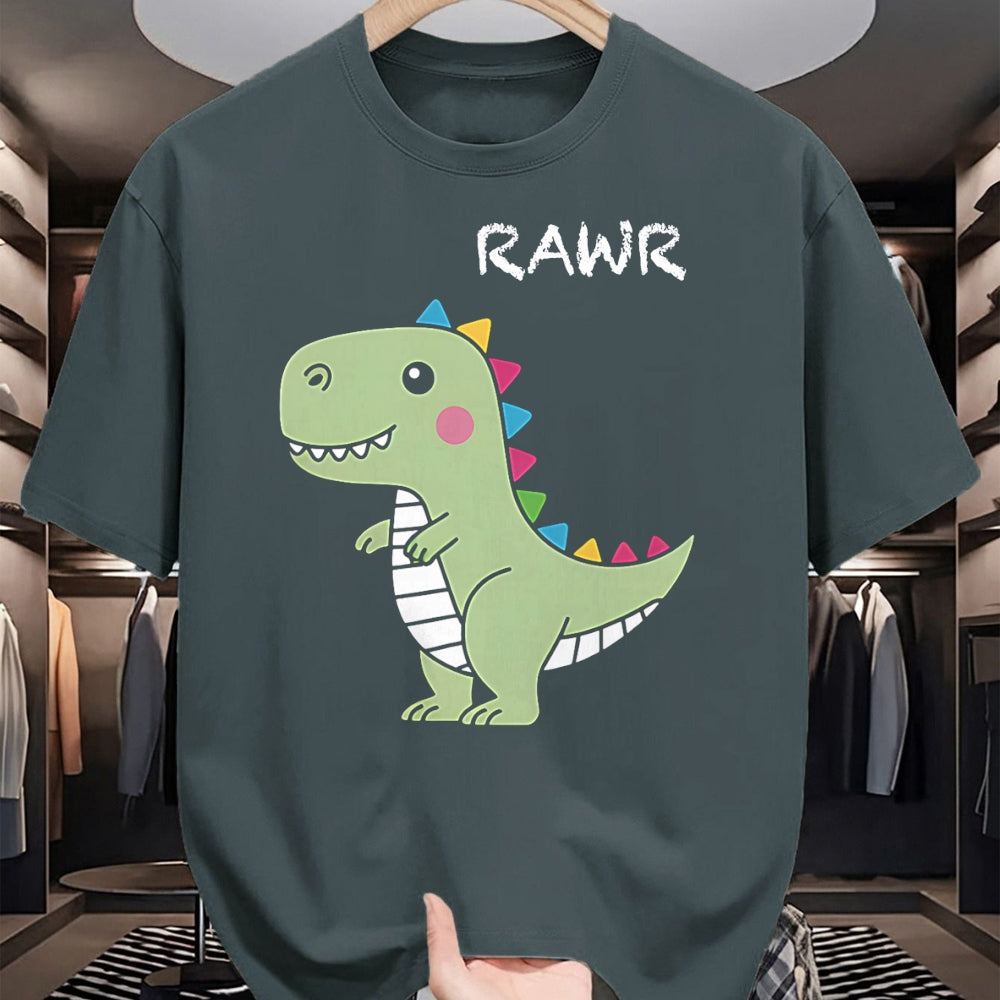 Best Dinosaur Lover Shirt, Funny Dinosaur UnisexT-Shirt/Hoodie/Sweatshirt HLT00 - Cute DinosaursIllustration - Dino Collection - Classic T-Shirt, Men, Black, 3X-Large