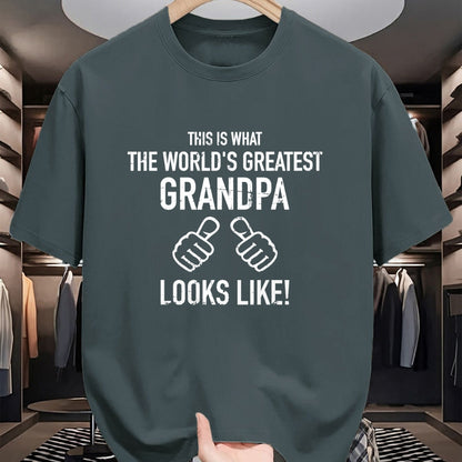 Best Grandpa Shirt, Proud Grandpa Unisex T-Shirt/Hoodie/Sweatshirt HLT00 - World's greatest Grandpa T-Shirt