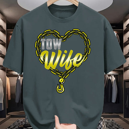 Best Truck Driver Life Shirt, Funny Trucker UnisexT-Shirt/Hoodie/Sweatshirt HLT00 - Tow Wife Tow Truck Driver Wife Tow Trucker T-Shirt