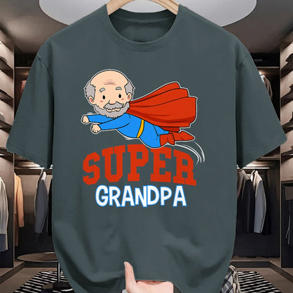 Best Grandpa Shirt, Proud Grandpa Unisex T-Shirt/Hoodie/Sweatshirt HLT00 - Super Grandpa Hero Grandpa Superhero Grandpa T-Shirt