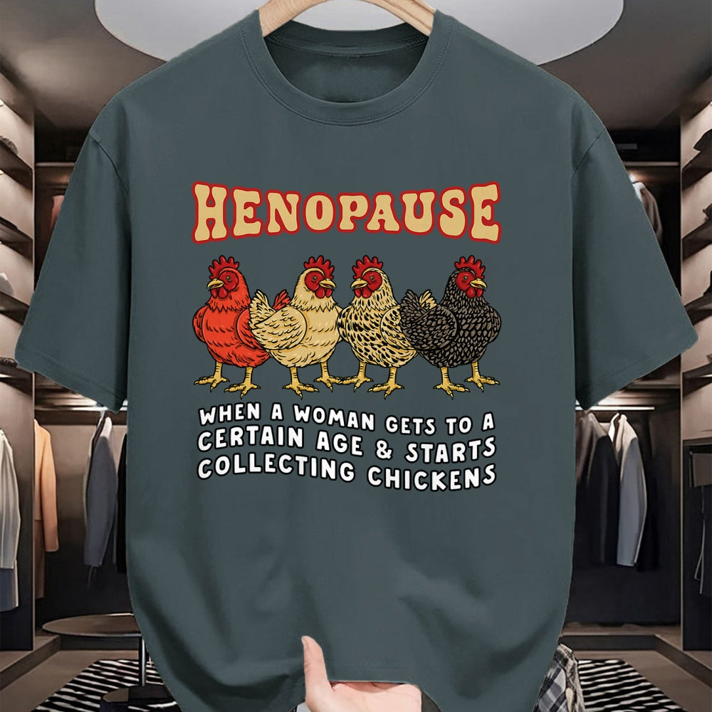 Best Farmer Life Shirt, Funny Farmer UnisexT-Shirt/Hoodie/Sweatshirt HLT00 - Funny Chicken Henopause Menopause Poultry Lover Farmer Retro T-Shirt