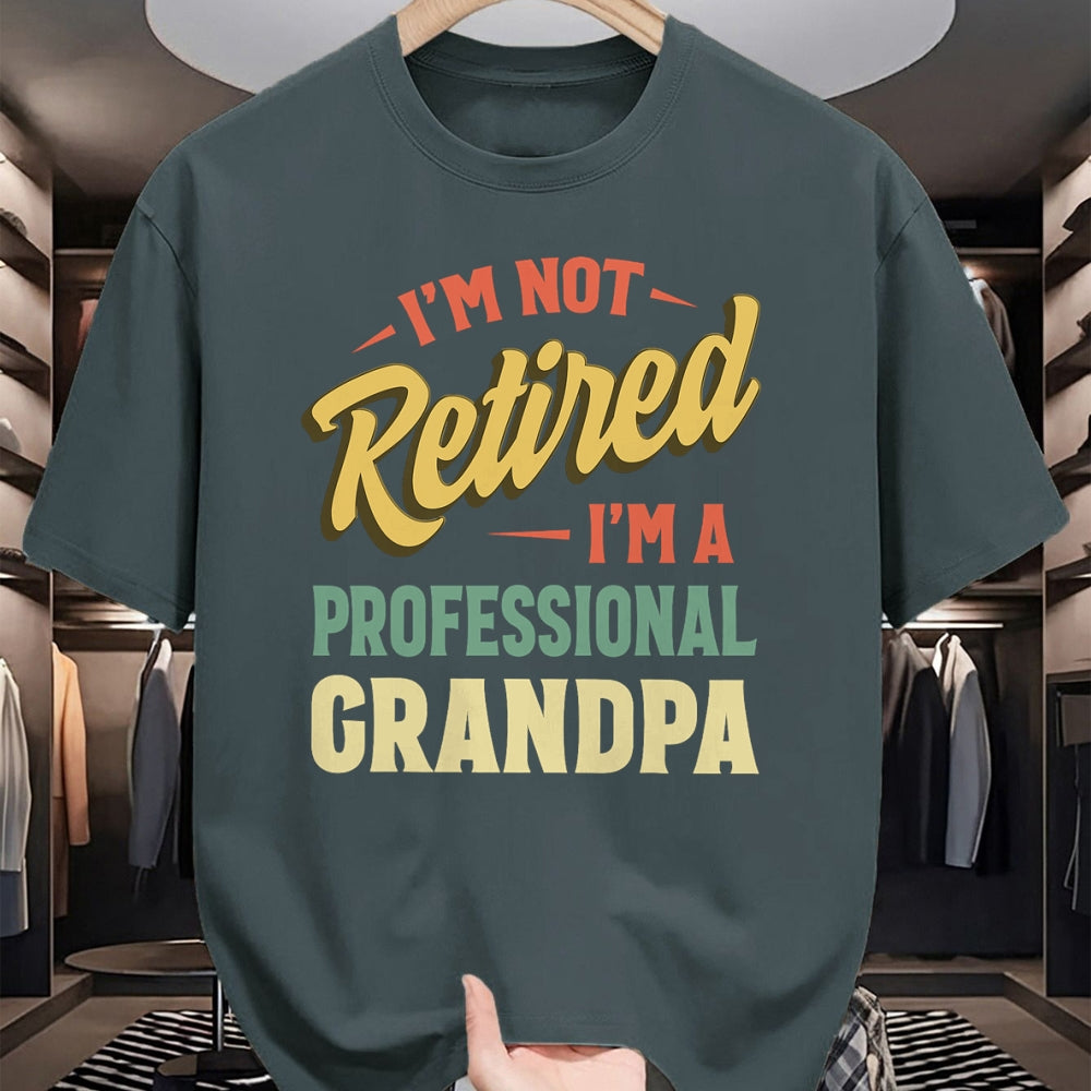Best Grandpa Shirt, Proud Grandpa Unisex T-Shirt/Hoodie/Sweatshirt HLT00 - Grandpa For Men Funny Fathers Day Retired Grandpa T-Shirt