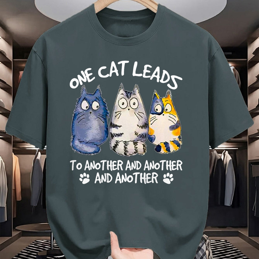 Cat Love Shirt, Funny Cat Lover Gift UnisexT-Shirt/Hoodie/Sweatshirt HLT00 - Funny Cat Design Cat Lover Kitten Cat T-Shirt (1)