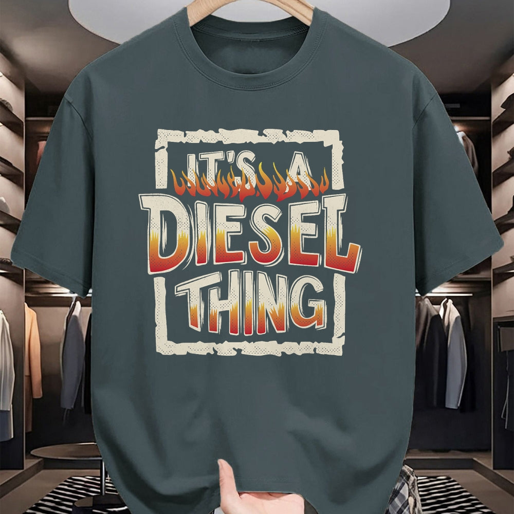 Best Truck Driver Life Shirt, Funny Trucker UnisexT-Shirt/Hoodie/Sweatshirt HLT00 - It's A Diesel Thing Trucker Truck Driver Mechanic Funny Men T-Shirt