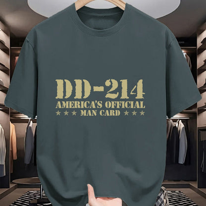 Proud Veteran Shirt, Funny Veteran UnisexT-Shirt/Hoodie/Sweatshirt HLT00 - DD-214 America_s Official Man Card Veteran Day Retro Army T-Shirt