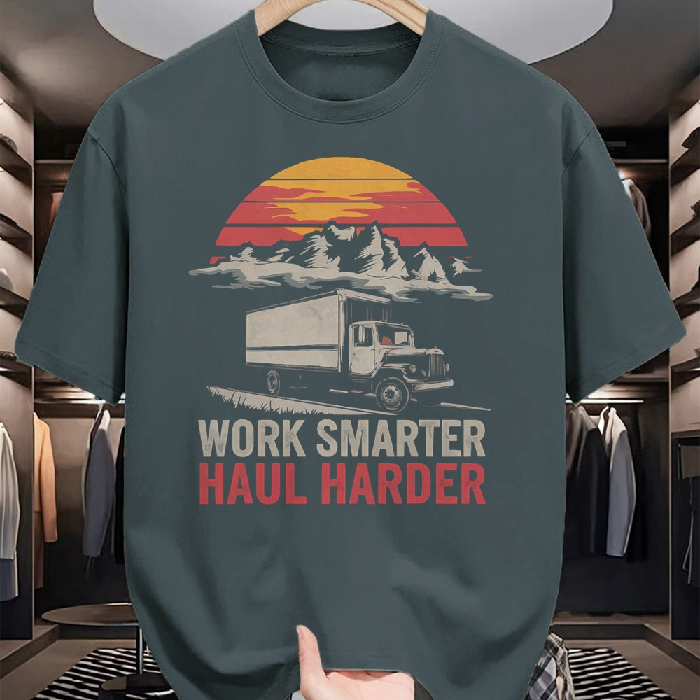 Best Truck Driver Life Shirt, Funny Trucker UnisexT-Shirt/Hoodie/Sweatshirt HLT00 - Box Truck Driving Truck Driver Proud Trucker T-Shirt