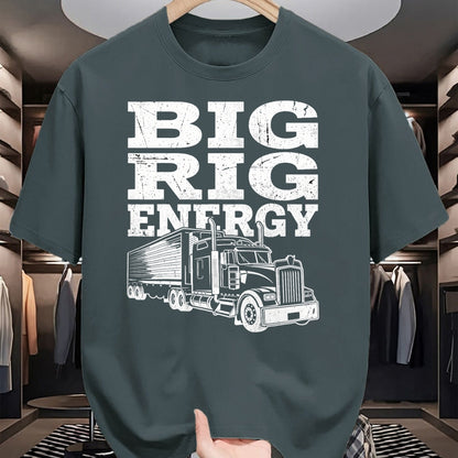 Best Truck Driver Life Shirt, Funny Trucker UnisexT-Shirt/Hoodie/Sweatshirt HLT00 - Funny Truck Semi Truck Driver Big Rig Energy Truck Driver T-Shirt