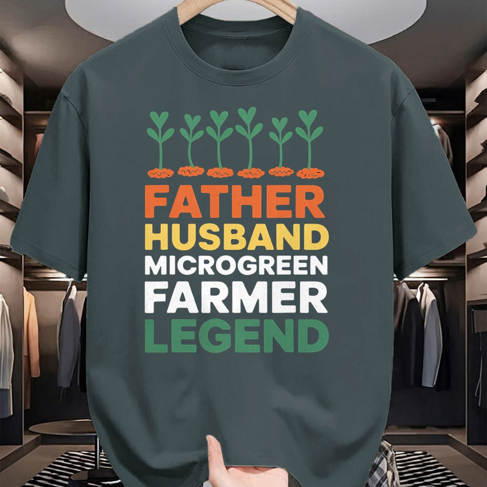 Best Farmer Life Shirt, Funny Farmer UnisexT-Shirt/Hoodie/Sweatshirt HLT00 - Father Husband Farmer Dad Plant Gardening Microgreens T-Shirt