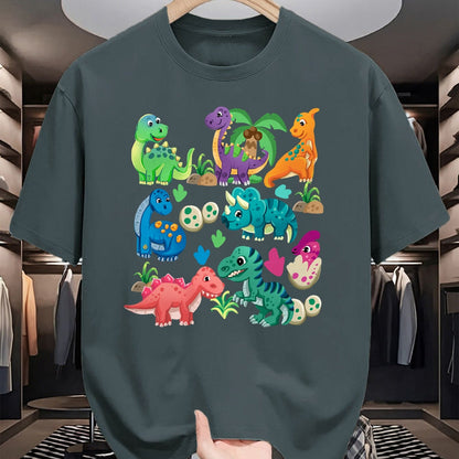 Best Dinosaur Lover Shirt, Funny Dinosaur UnisexT-Shirt/Hoodie/Sweatshirt HLT00 - Types of Dinosaurs Cute Dino Identification Girl Boy T-Shirt