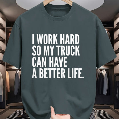 Best Truck Driver Life Shirt, Funny Trucker UnisexT-Shirt/Hoodie/Sweatshirt HLT00 - Funny Truck Owner Gift  Pickup Truck Driver Enthusiast T-Shirt