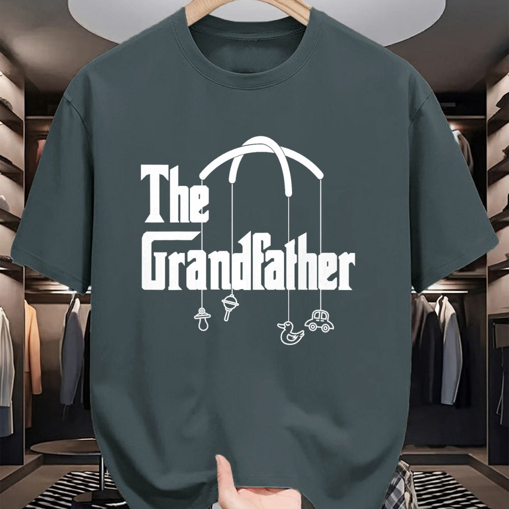Best Grandpa Shirt, Proud Grandpa Unisex T-Shirt/Hoodie/Sweatshirt HLT00 - Grandfather Quote Funny Design for Grandpas T-Shirt