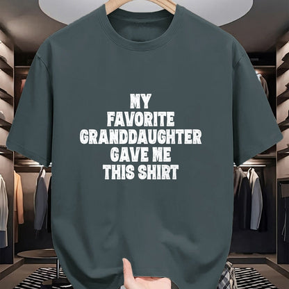 Best Grandpa Shirt, Proud Grandpa Unisex T-Shirt/Hoodie/Sweatshirt HLT00 - Grandpa and Grandma Funny Shirt from Granddaughter T-Shirt