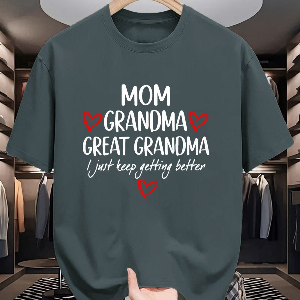 Best Grandma Shirt, Proud Grandma Unisex T-Shirt/Hoodie/Sweatshirt HLT00 - Gifts for Grandma from Grandkids Mom Grandma Great Grandma T-Shirt