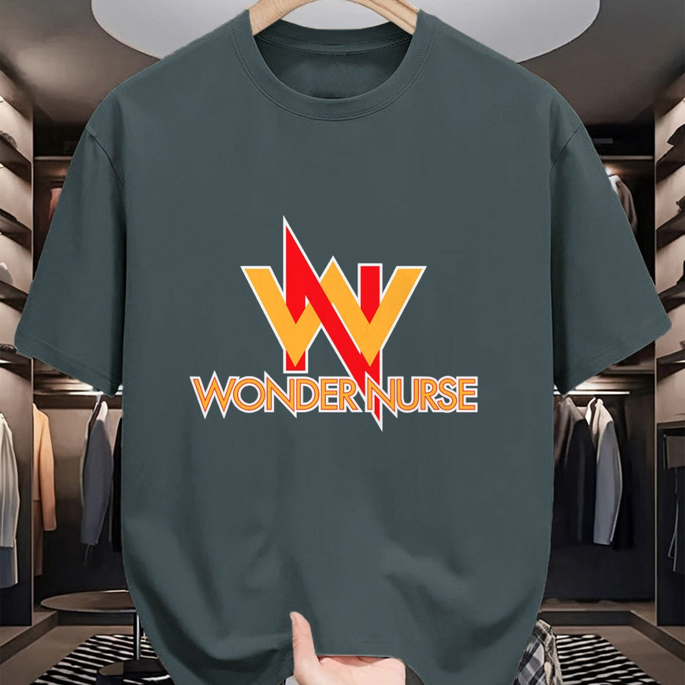 Funny Nurse Shirt, Nurse Unisex T-Shirt/Hoodie/Sweatshirt HLT00 - Wonder Nurse Superhero Costume for RN LPN Nursing Student T-Shirt