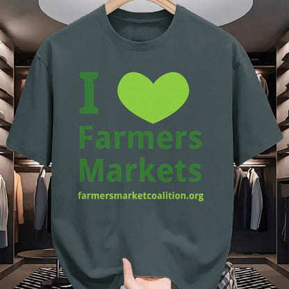Best Farmer Life Shirt, Funny Farmer UnisexT-Shirt/Hoodie/Sweatshirt HLT00 - I heart Farmers Markets T-Shirt