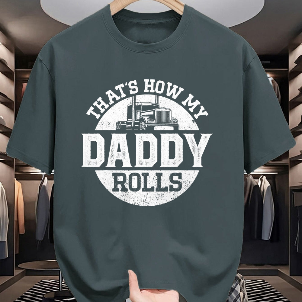 Best Truck Driver Life Shirt, Funny Trucker UnisexT-Shirt/Hoodie/Sweatshirt HLT00 - Trucker Truck Driver Dad Son Daughter Vintage That'S How My T-Shirt