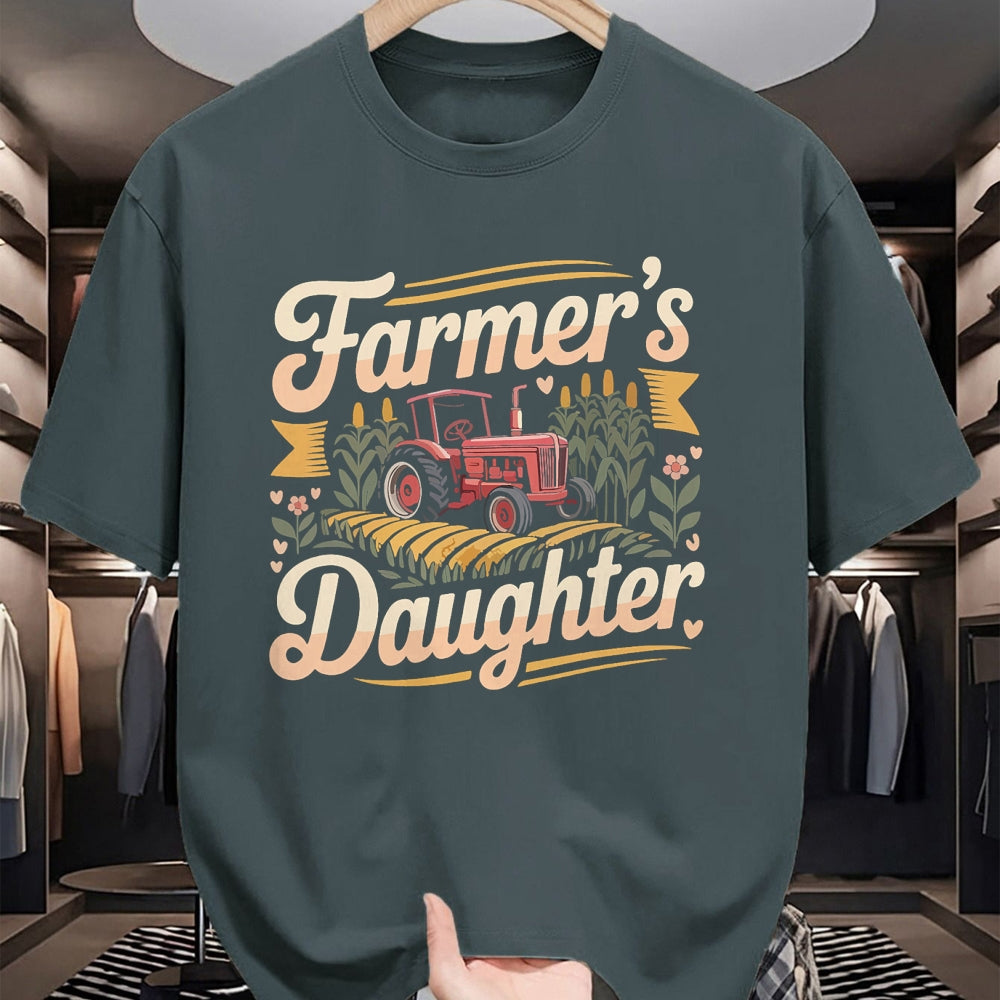 Best Farmer Life Shirt, Funny Farmer UnisexT-Shirt/Hoodie/Sweatshirt HLT00 - Farming Farmer Daughter Tractor Farmer's Daughter T-Shirt