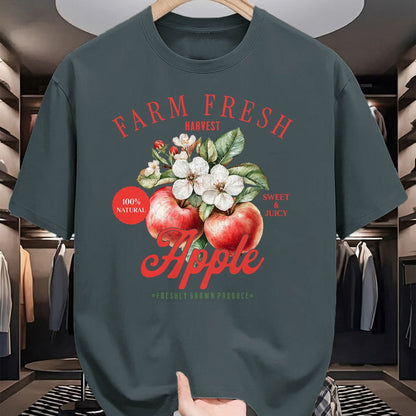 Best Farmer Life Shirt, Funny Farmer UnisexT-Shirt/Hoodie/Sweatshirt HLT00 - Farm Fresh Organic Apple Farmer's Market Homegrown Vintage T-Shirt