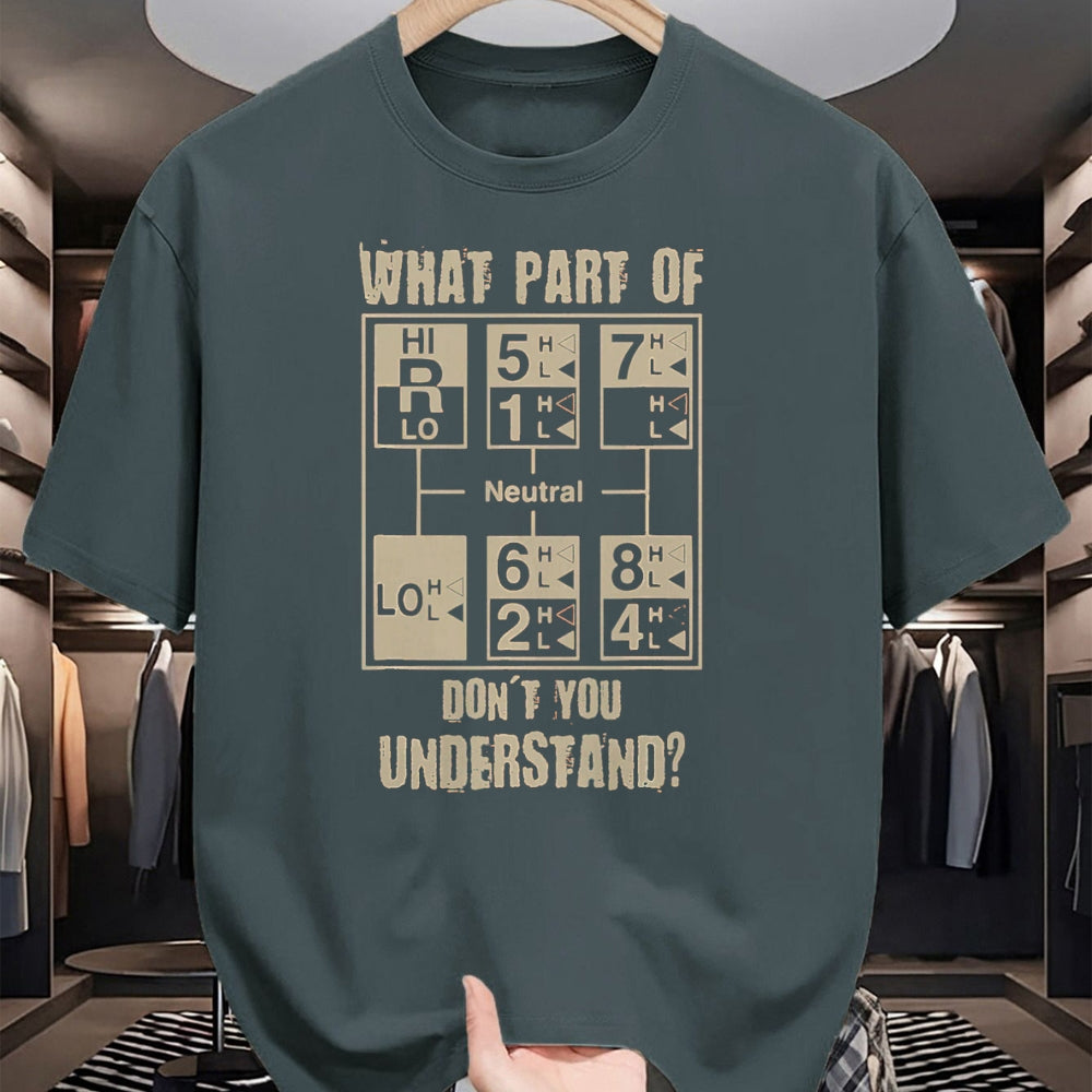 Best Truck Driver Life Shirt, Funny Trucker UnisexT-Shirt/Hoodie/Sweatshirt HLT00 - Funny Truck Driver Shirt, 18 Speed Gear T-Shirt, Men, Dark Heather Grey, XX-Large