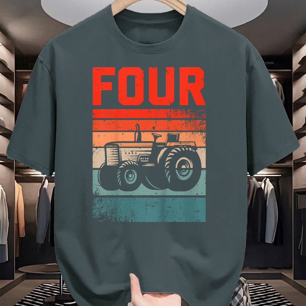 Best Farmer Life Shirt, Funny Farmer UnisexT-Shirt/Hoodie/Sweatshirt HLT00 - 4 Year Old Shirt 4th Birthday Tractor Farmer Boys Girls Kid T-Shirt
