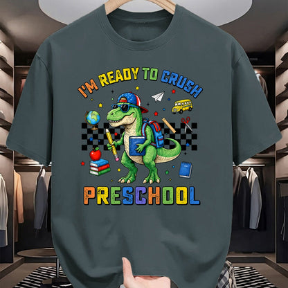 Best Dinosaur Lover Shirt, Funny Dinosaur UnisexT-Shirt/Hoodie/Sweatshirt HLT00 - Preschool Dinosaur Dino T-rex Back to School Kids Boys T-Shirt