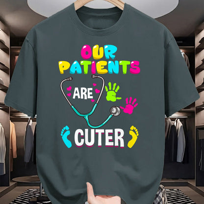 Funny Nurse Shirt, Nurse Unisex T-Shirt/Hoodie/Sweatshirt HLT00 - Funny Pediatric Nurse Hospital Staff Nursing Gift Idea T-Shirt