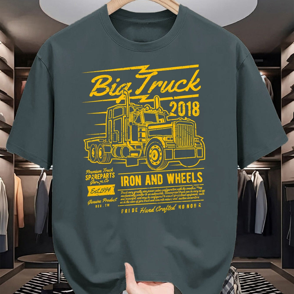 Best Truck Driver Life Shirt, Funny Trucker UnisexT-Shirt/Hoodie/Sweatshirt HLT00 - 18-Wheeler Semi-Trailer Truck Drivers Big Rig Trucking Shirt T-Shirt