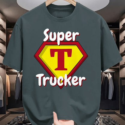 Best Truck Driver Life Shirt, Funny Trucker UnisexT-Shirt/Hoodie/Sweatshirt HLT00 - Super Trucker  Truck Driver Appreciation T-Shirt