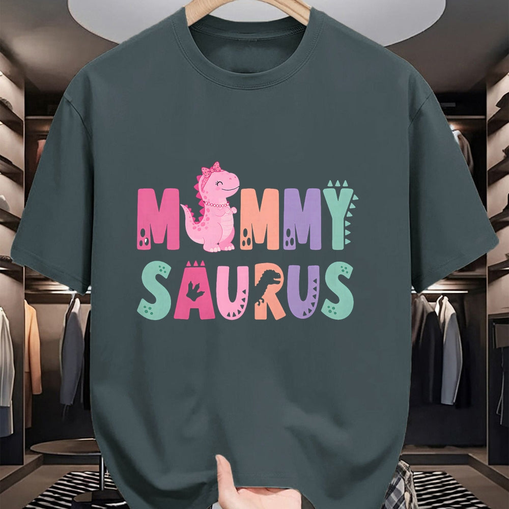 Best Dinosaur Lover Shirt, Funny Dinosaur UnisexT-Shirt/Hoodie/Sweatshirt HLT00 - Mommy Saurus Mom Dinosaur Three Rex Birthday Boy Girl T-Shirt