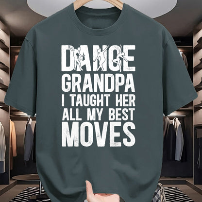 Best Grandpa Shirt, Proud Grandpa Unisex T-Shirt/Hoodie/Sweatshirt HLT00 - Dance Grandpa Funny Grandpa Of A Dancer Grandfather T-Shirt