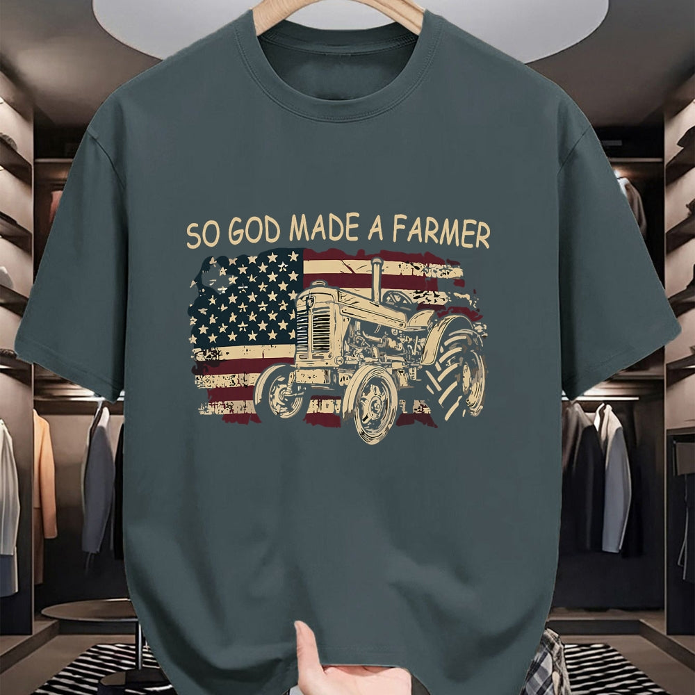Best Farmer Life Shirt, Funny Farmer UnisexT-Shirt/Hoodie/Sweatshirt HLT00 - So God Made A Farmer, Farming Farmer T-Shirt (1)
