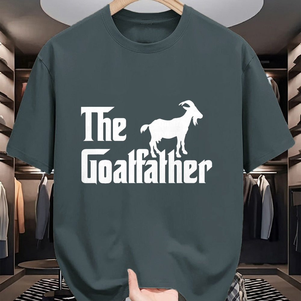 Best Farmer Life Shirt, Funny Farmer UnisexT-Shirt/Hoodie/Sweatshirt HLT00 - The Goatfather Funny Goat Father Lover T-Shirt Gift T-Shirt