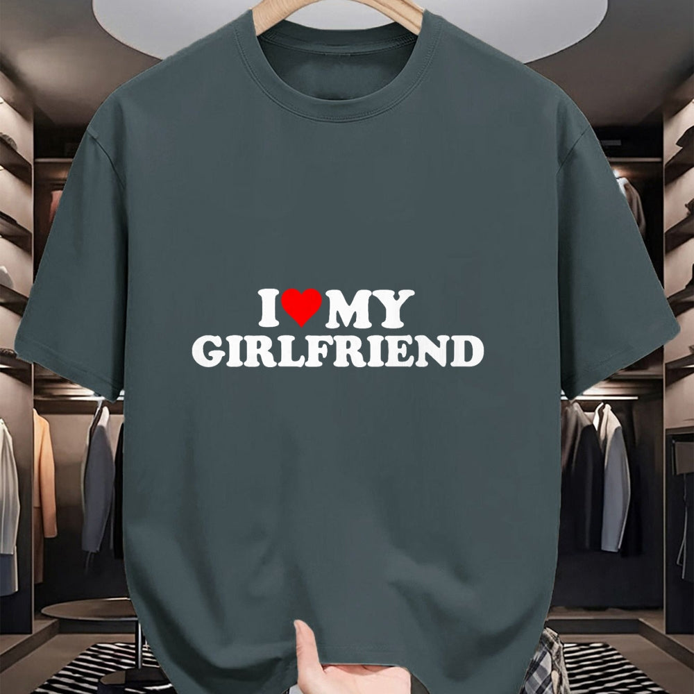 Best Wife Shirt, Wife and Husband Unisex T-Shirt/Hoodie/Sweatshirt HLT00 - I Love My Hot Girlfriend I Heart My Hot Girlfriend GF T-Shirt (1)