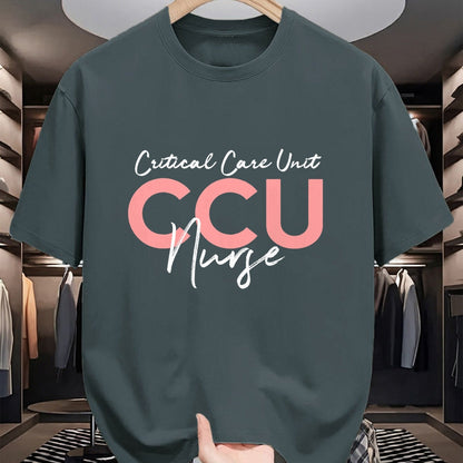 Funny Nurse Shirt, Nurse Unisex T-Shirt/Hoodie/Sweatshirt HLT00 - Critical Care Unity CCU Nurse Emergency Room Nurse RN T-Shirt (1)