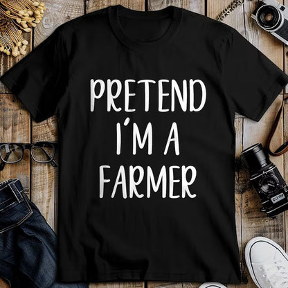 Best Farmer Life Shirt, Funny Farmer UnisexT-Shirt/Hoodie/Sweatshirt HLT00 - Pretend I'm A Farmer Costume Halloween Funny Easy Adult Kid T-Shirt