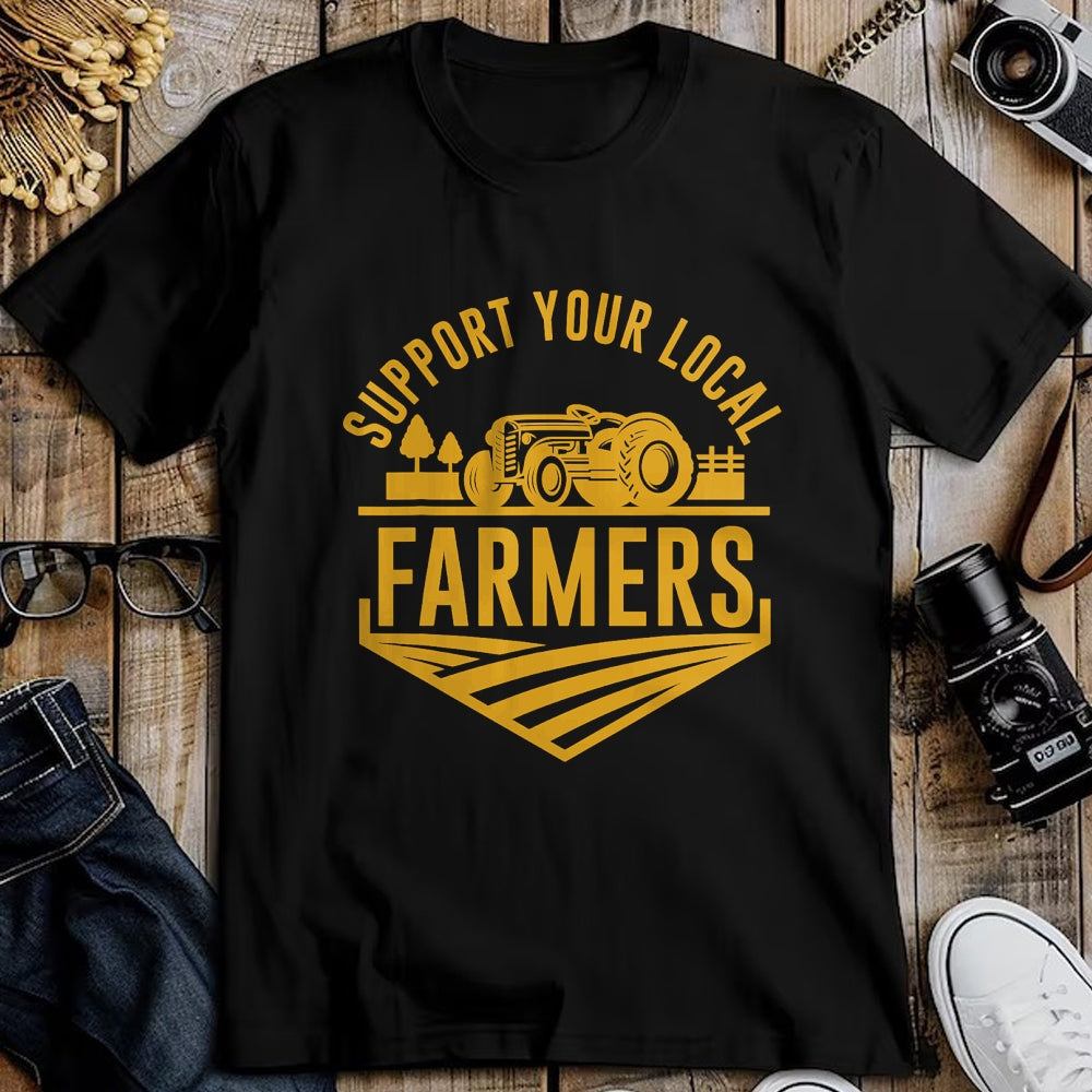 Best Farmer Life Shirt, Funny Farmer UnisexT-Shirt/Hoodie/Sweatshirt HLT00 - Farm Local Food Patriotic Farming Gift Idea Farmer T-Shirt Small