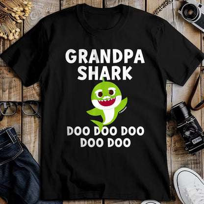 Best Grandpa Shirt, Proud Grandpa Unisex T-Shirt/Hoodie/Sweatshirt HLT00 - Pinkfong Grandpa Shark Official T-shirt T-Shirt