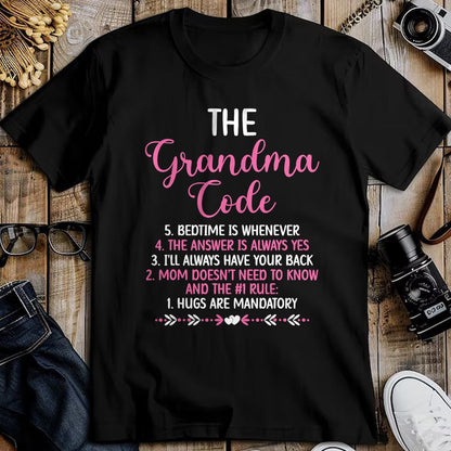 Best Grandma Shirt, Proud Grandma Unisex T-Shirt/Hoodie/Sweatshirt HLT00 - The Grandma Code Granny Grandmother Grandparent T-Shirt