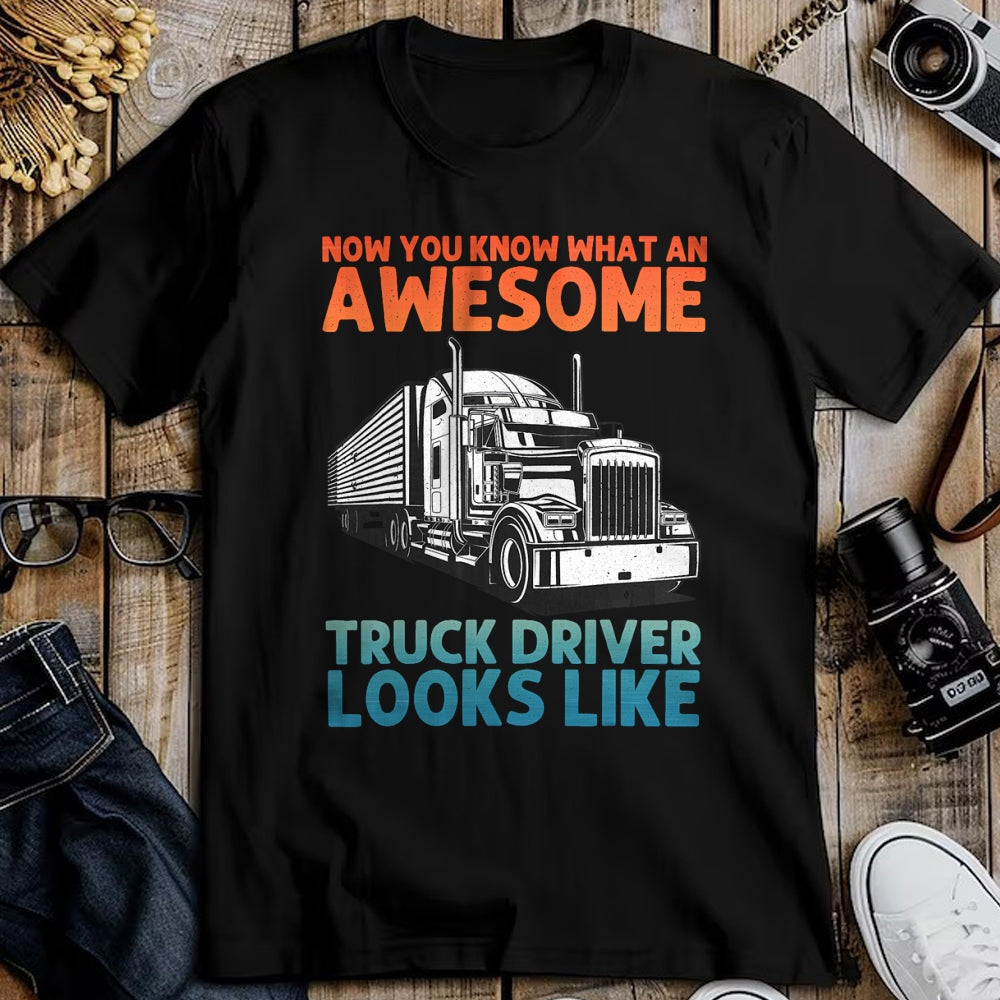 Best Truck Driver Life Shirt, Funny Trucker UnisexT-Shirt/Hoodie/Sweatshirt HLT00 - Truck Driver Art for Men Women Truck Driver Trucking Trucker T-Shirt