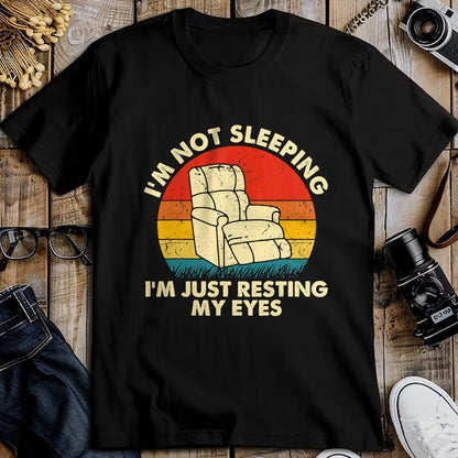 Best Grandpa Shirt, Proud Grandpa Unisex T-Shirt/Hoodie/Sweatshirt HLT00 -I'm Not Sleeping I'm Just Resting My Eyes Fathers Dad Joke T-Shirt