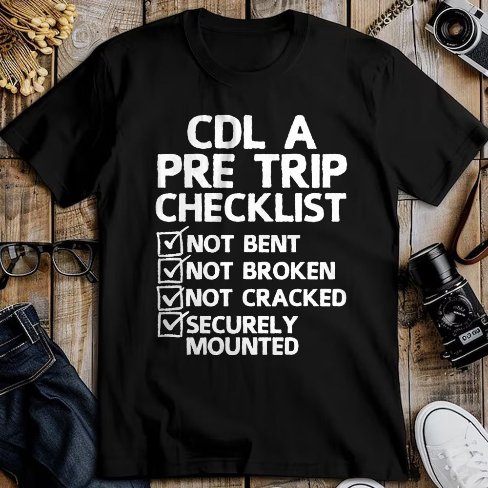 Best Truck Driver Life Shirt, Funny Trucker UnisexT-Shirt/Hoodie/Sweatshirt HLT00 - Cool CDL Trucker Art For Men Women Trucking CDL Truck Driver T-Shirt (2)