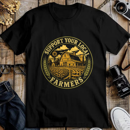 Best Farmer Life Shirt, Funny Farmer UnisexT-Shirt/Hoodie/Sweatshirt HLT00 - Support Your Local Farmers Vintage Farm Agriculture T-Shirt