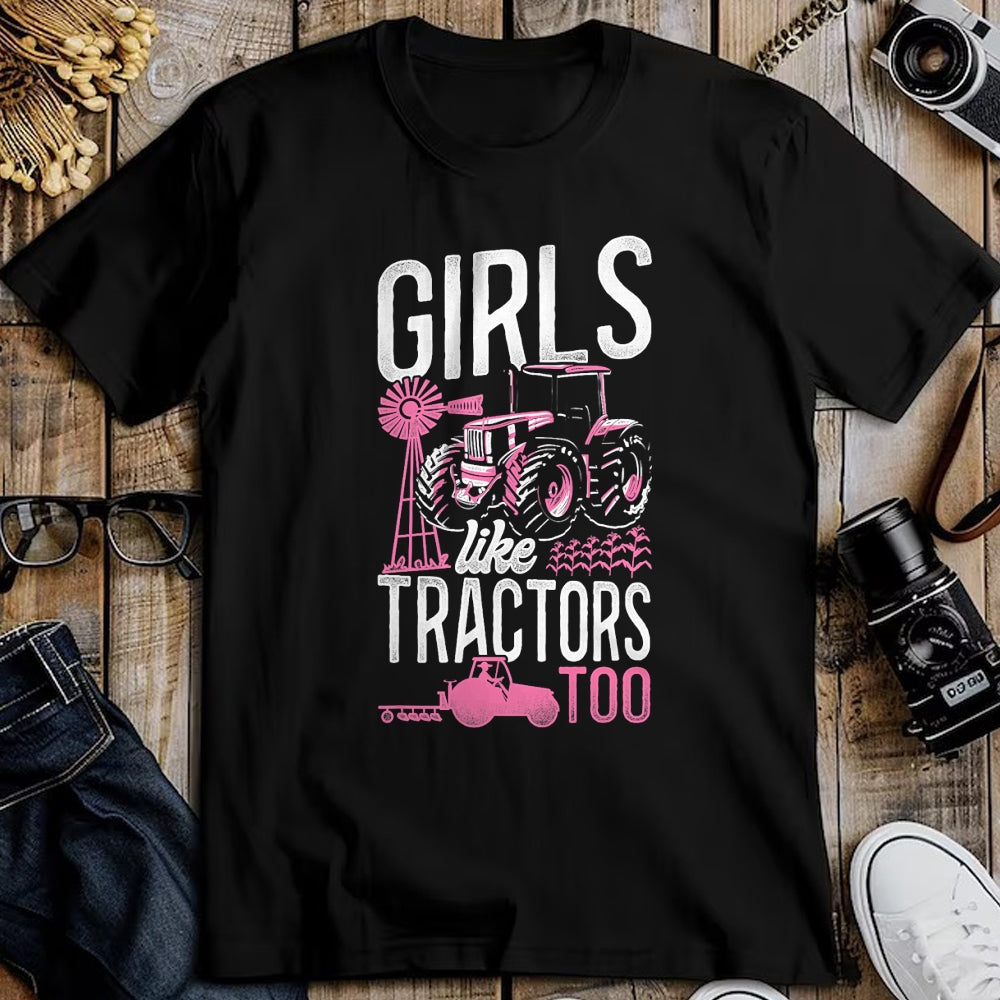 Best Farmer Life Shirt, Funny Farmer UnisexT-Shirt/Hoodie/Sweatshirt HLT00 - Farming Farmer Girl Tractor Tractor Vintage Girls Like T-Shirt