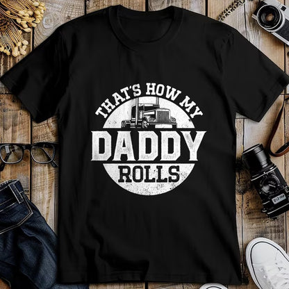 Best Truck Driver Life Shirt, Funny Trucker UnisexT-Shirt/Hoodie/Sweatshirt HLT00 - Trucker Truck Driver Dad Son Daughter Vintage That'S How My T-Shirt