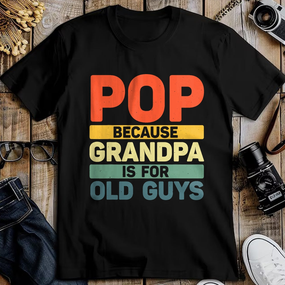 Best Grandpa Shirt, Proud Grandpa Unisex T-Shirt/Hoodie/Sweatshirt HLT00 -Best Pop Design For Grandpa From Grandkids Father's Day Pop T-Shirt