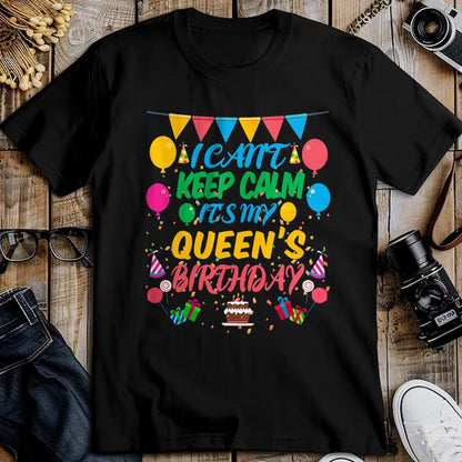 Best Wife Shirt, Wife and Husband Unisex T-Shirt/Hoodie/Sweatshirt HLT00 - I Can't Keep Calm It's My Queen Birthday husband wife T-Shirt