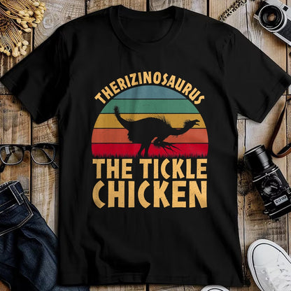 Best Dinosaur Lover Shirt, Funny Dinosaur UnisexT-Shirt/Hoodie/Sweatshirt HLT00 - Therizinosaurus The Tickle Chicken - Funny Dinosaur Vintage T-Shirt