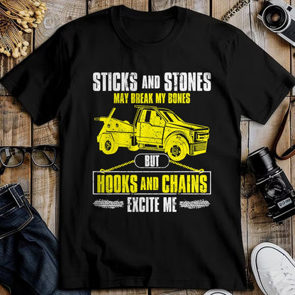 Best Truck Driver Life Shirt, Funny Trucker UnisexT-Shirt/Hoodie/Sweatshirt HLT00 - Tow Truck Driver Breakdown Lorry - Thin Yellow Line Trucker T-Shirt Small