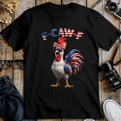 Best Farmer Life Shirt, Funny Farmer UnisexT-Shirt/Hoodie/Sweatshirt HLT00 - F Caw F Rooster 4th of July American Flag Fawk Chicken Humor T-Shirt
